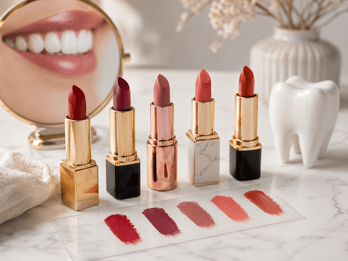 Tooth Tip: Come scegliere il rossetto che fa sembrare i denti più bianchi detail 1