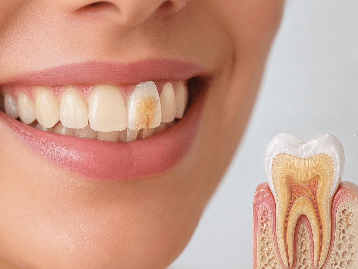 La verità sull’ingiallimento dei denti oltre caffè e sigarette